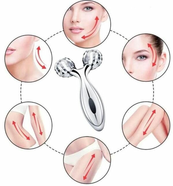 Rouleau de massage facial 3D