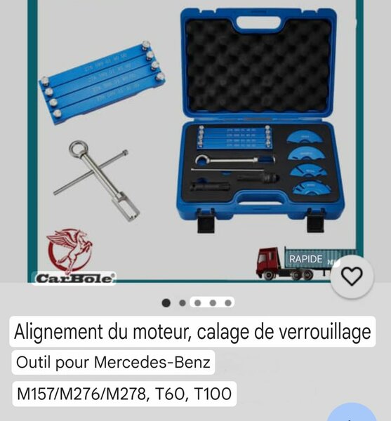 Cle de calage moteur