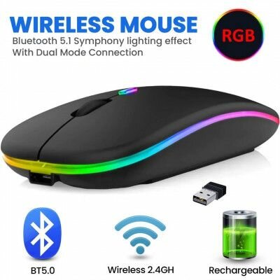 Souris sans fil HP W10 RGB