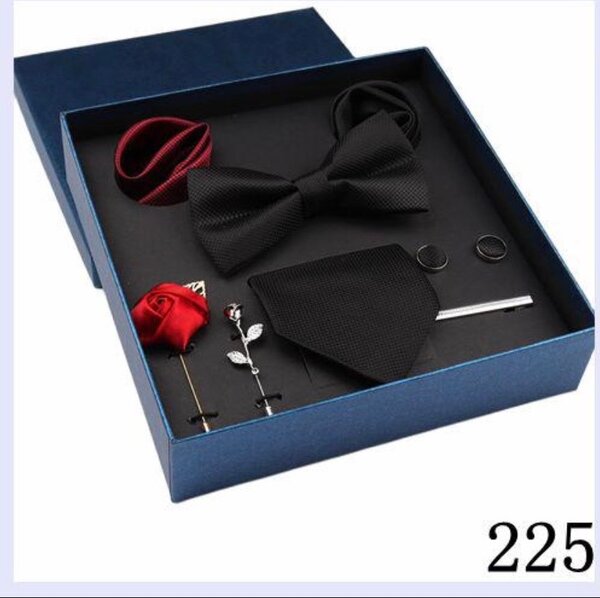 Ensemble nœud papillon homme