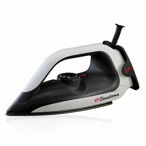 Binatone 1100 -1300W - Electric Dry Iron - White/Black