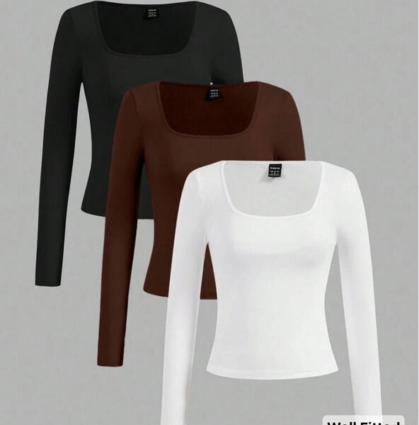 Women's Square Neck Tops