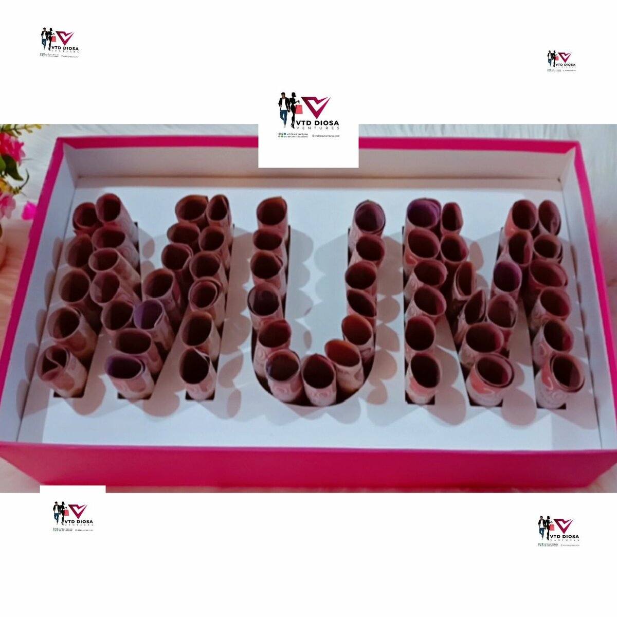 Money Bouquet Gift box