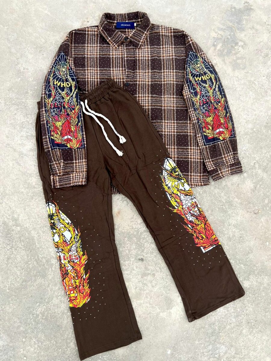 Ensemble Chemise et Pantalon Graffiti