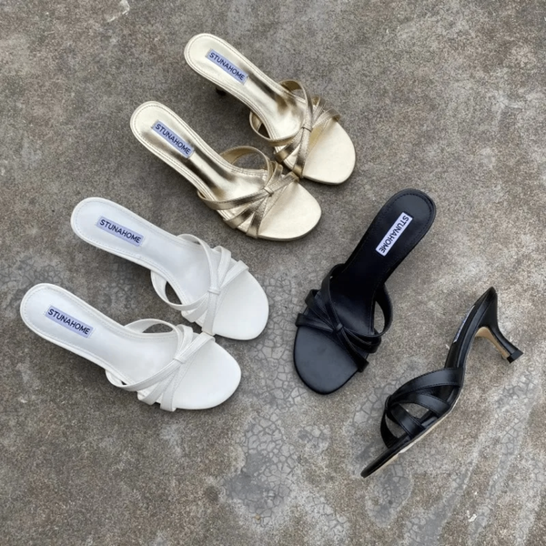 Sandales à talons élégantes