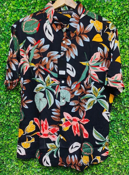 Floral Mens Hawaiian Shirt