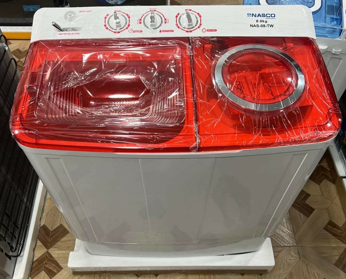 Nasco 8 KG Twin Tub Washing Machine (NAS-08-TW)