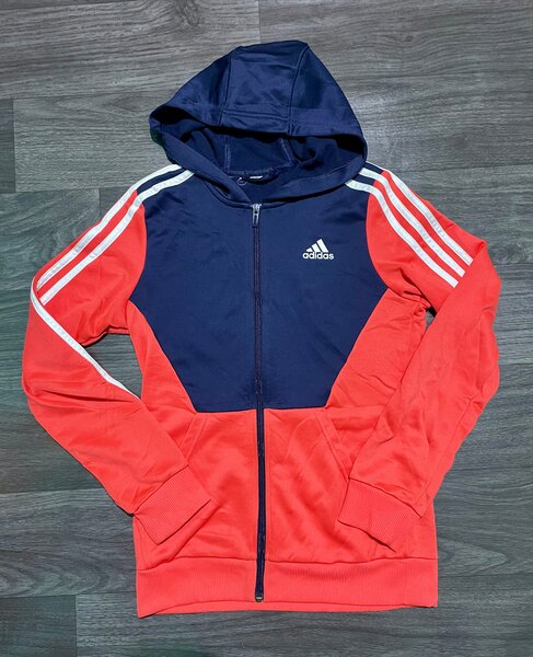 Veste à capuche Adidas rouge