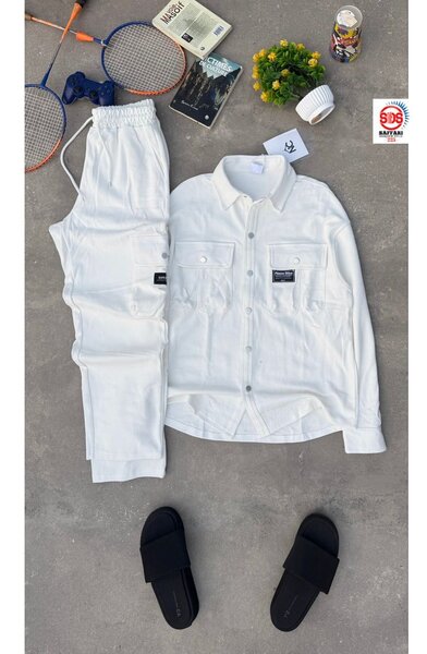 Tenue Décontractée Blanche Homme