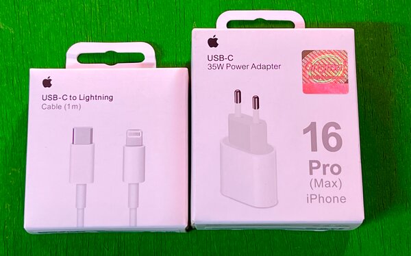 Adaptateur USB-C 35W et câble Lightning