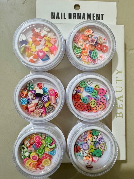 Décorations ongles kit de 6