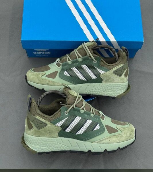 Baskets de Running Vertes