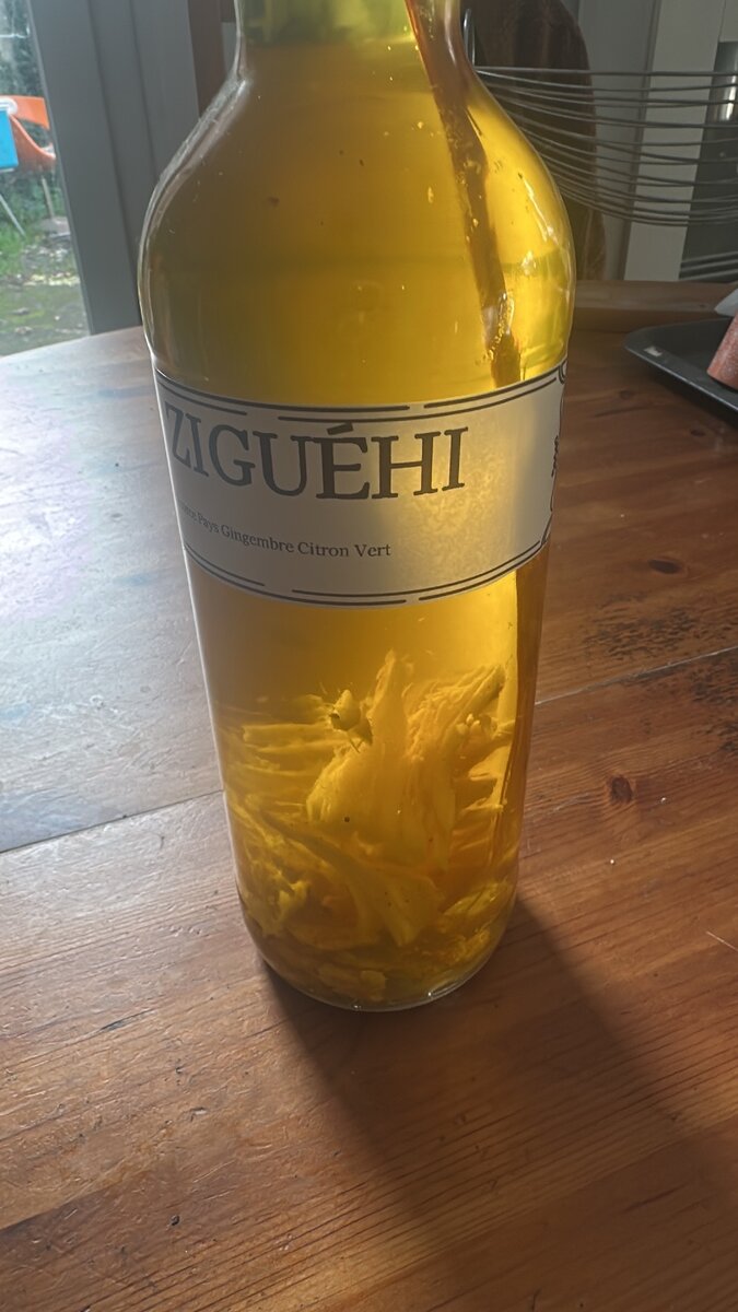 Rhum Ti Ziguéhi Gingembre Citron