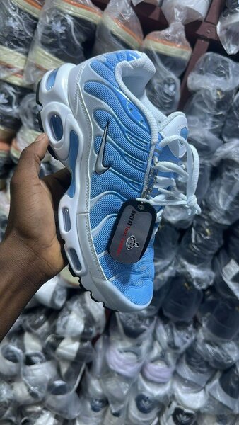 Chaussures Nike Air bleues pour hommes