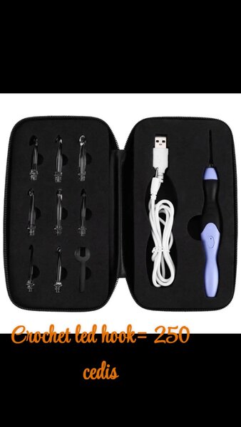Crochet led hook