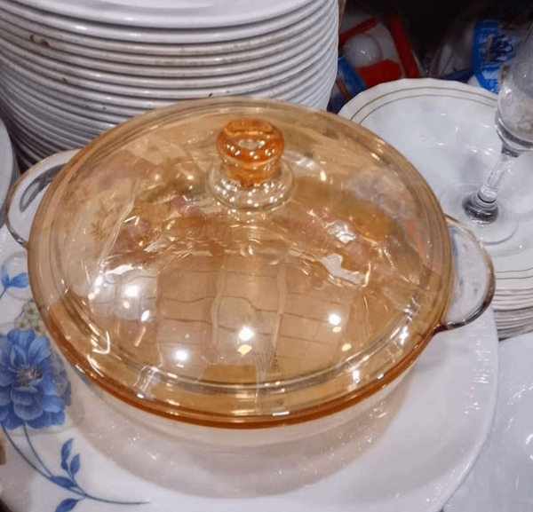 1 Cocotte en verre 1.5L