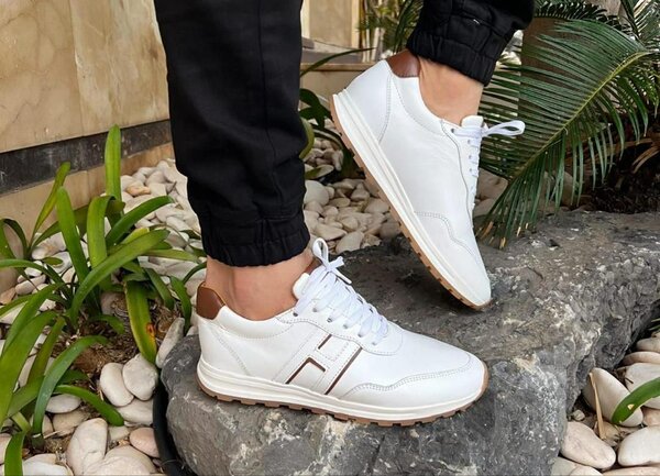 Mocassins Hermes blanc