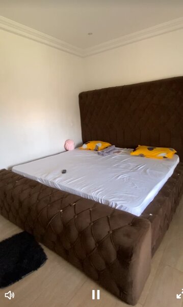 Bed frame and mattress