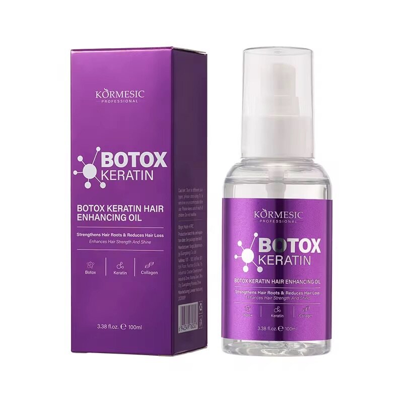 Huile Kératine Botox Cheveux