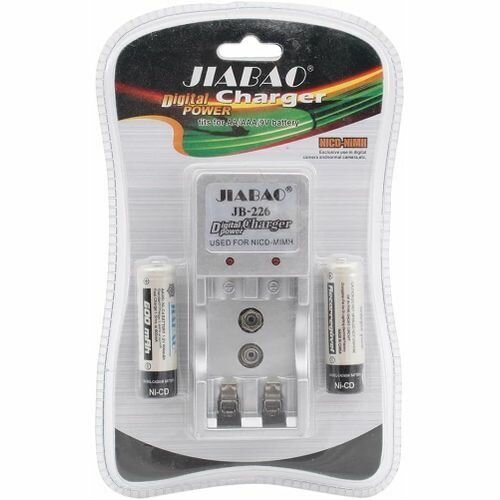 Chargeur De Piles Rechargeables 2 Piles Offertes