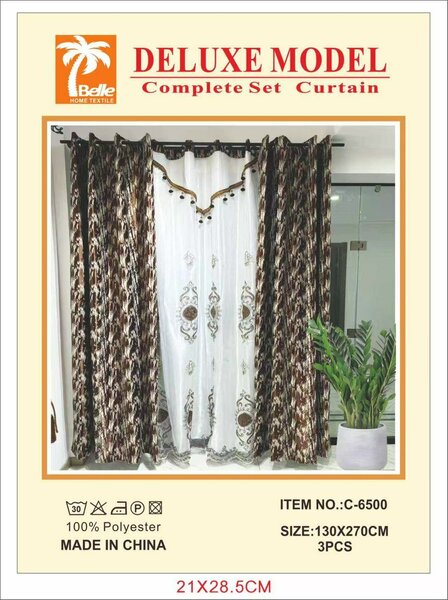 Rideaux modernes en polyester