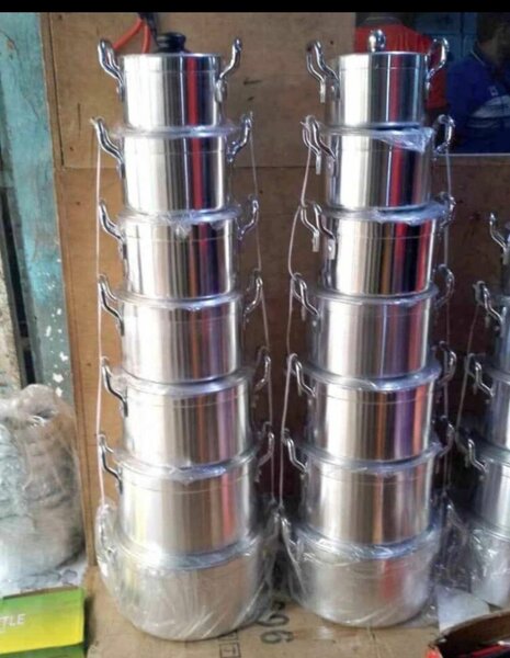 Ensemble de casseroles en acier inoxydable