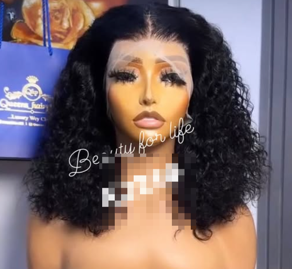 Brazilian virgin hair in deep wave curly 