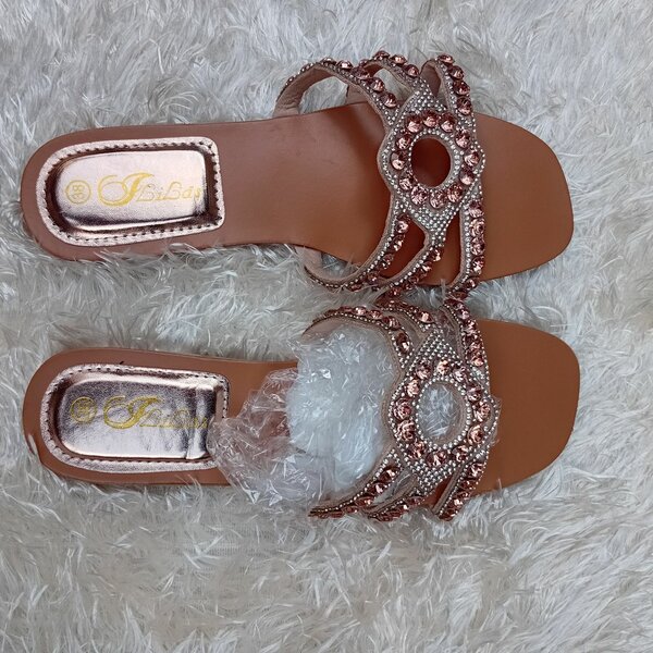 Sandales Élégnates Strass