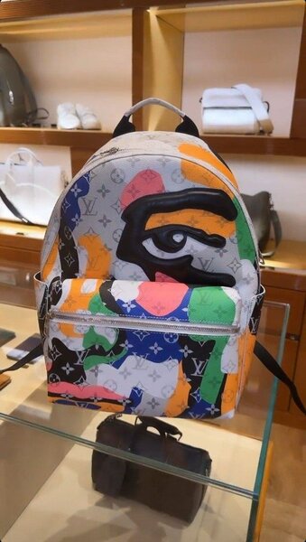 Sac à dos artistique coloré