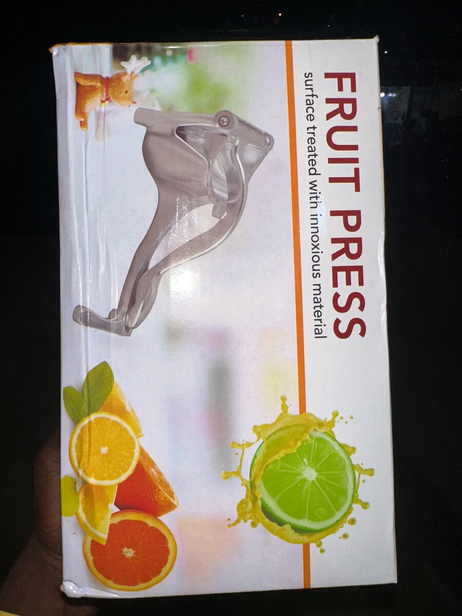 Presse agrumes manuel en acier inoxydable