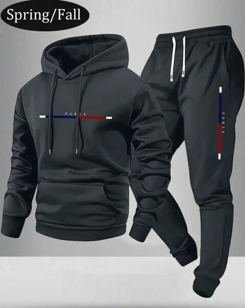 Ensemble survêtement noir homme