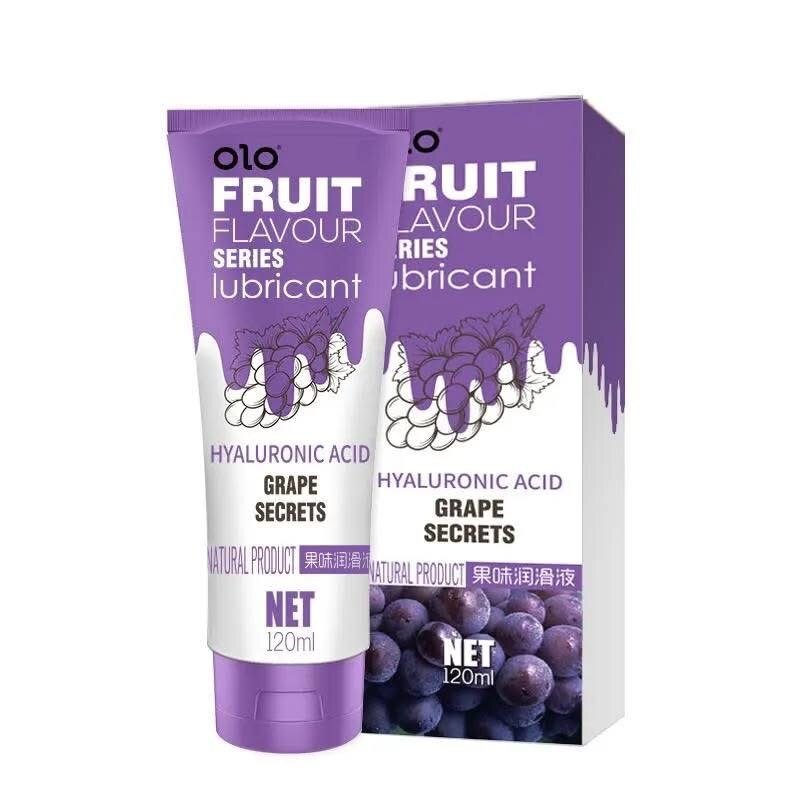 Lubrifiant saveur de fruit