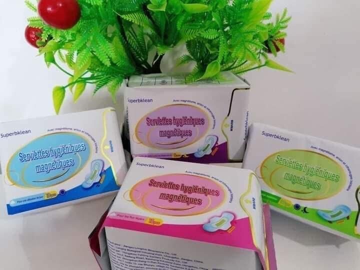 SERVIETTE HYGIÉNIQUE MAGNÉTIQU