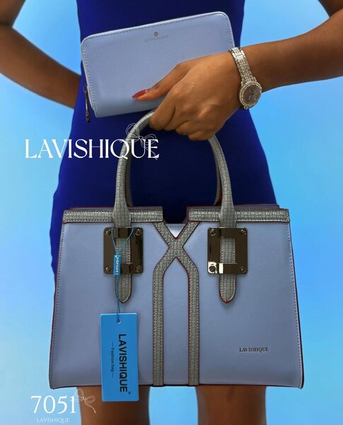 Sac à main bleu lavishique