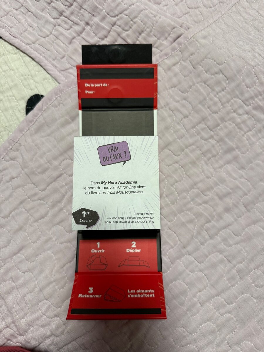 Calendrier 365 Jours Manga