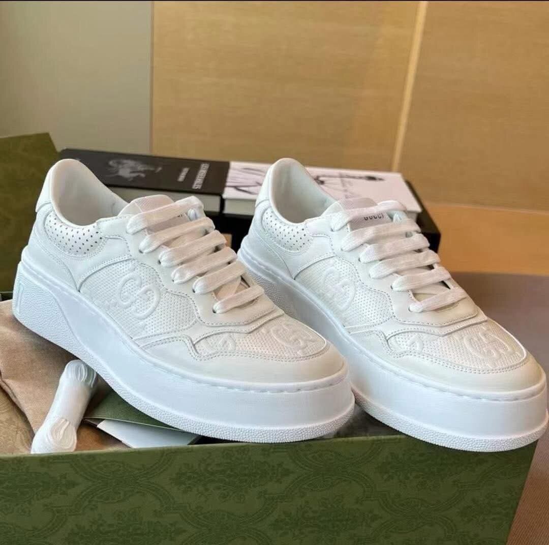 Sneakers élégantes en cuir