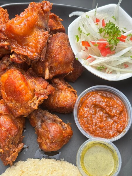 Plat de croupion de dinde