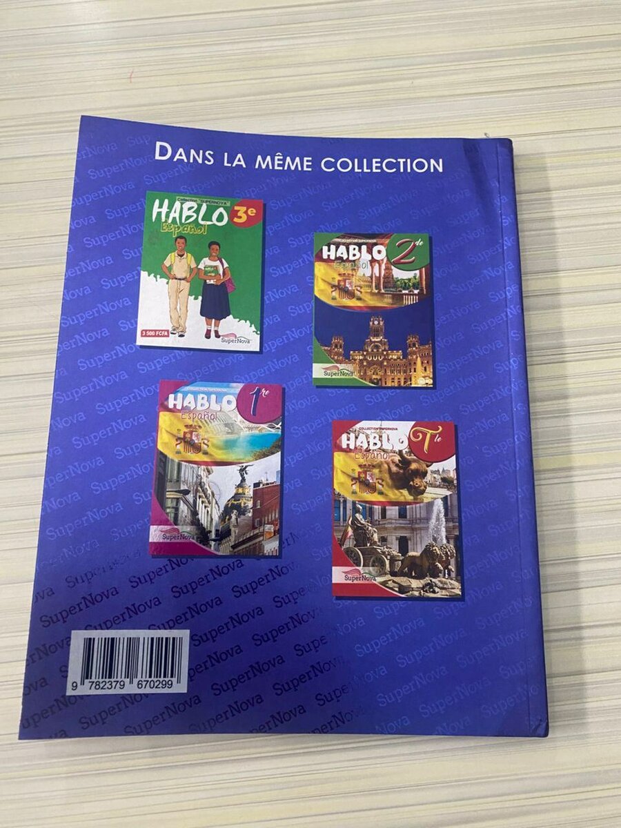 Manual scolaire de langue espagnole