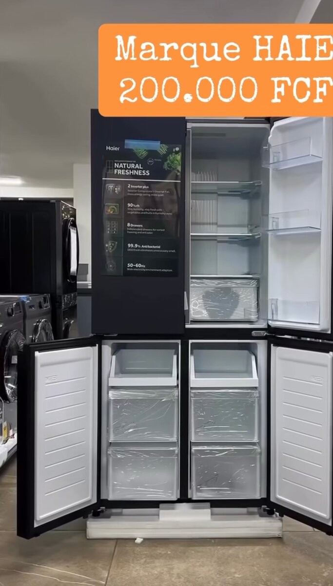 Réfrigérateur Haier 4 portes