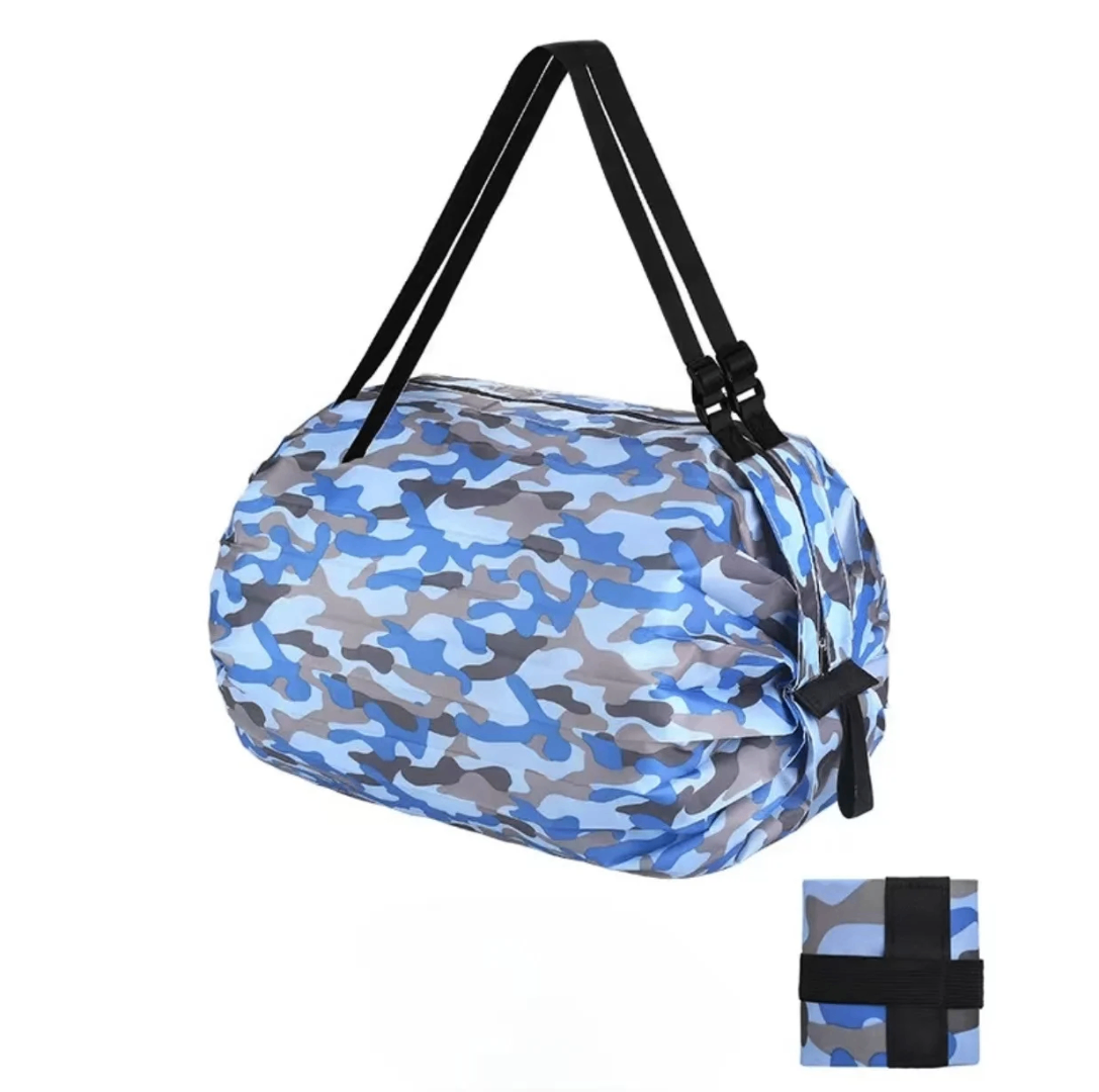 Sac de sport camouflage bleu - Imperméable et pliable