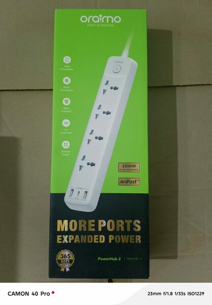 Multiprise Oraimo 2500W AniFast