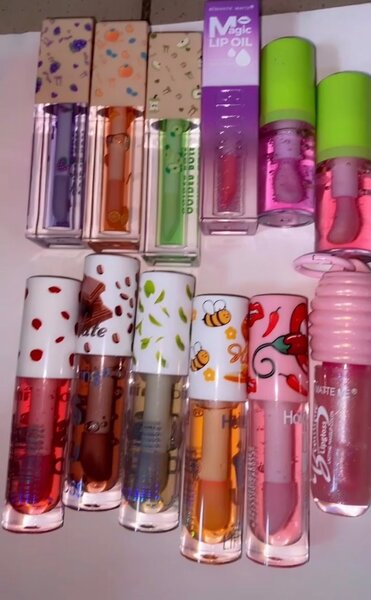 Ensemble d'huiles à lèvres