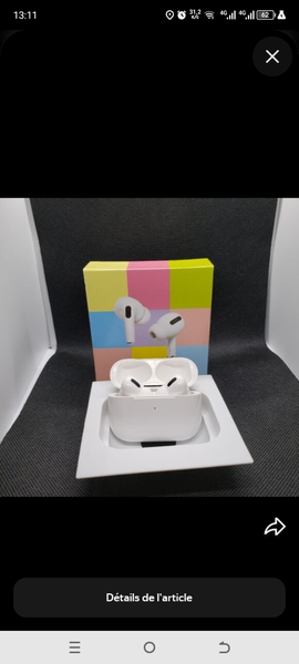 Écouteurs Apple AirPods Pro Blanc