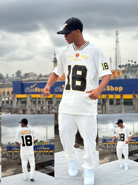 Ensemble de sport football style