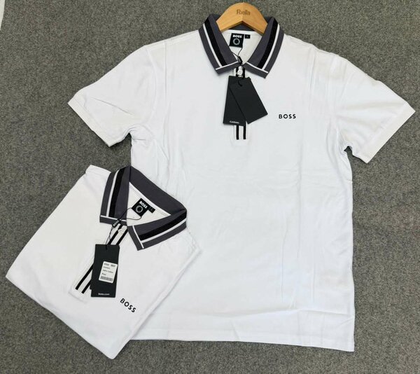 Polo Blanc BOSS Homme