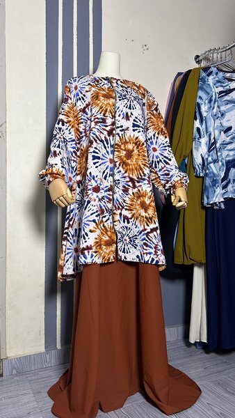 Tunique imprimée élégante