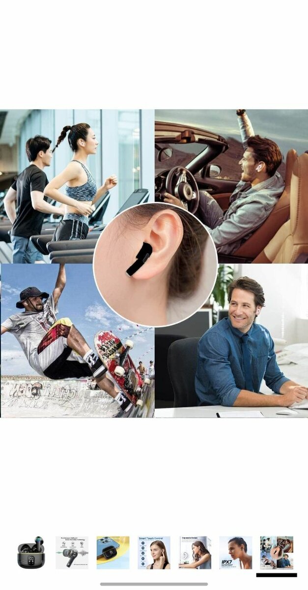 Écouteurs sans fil à réduction de bruit