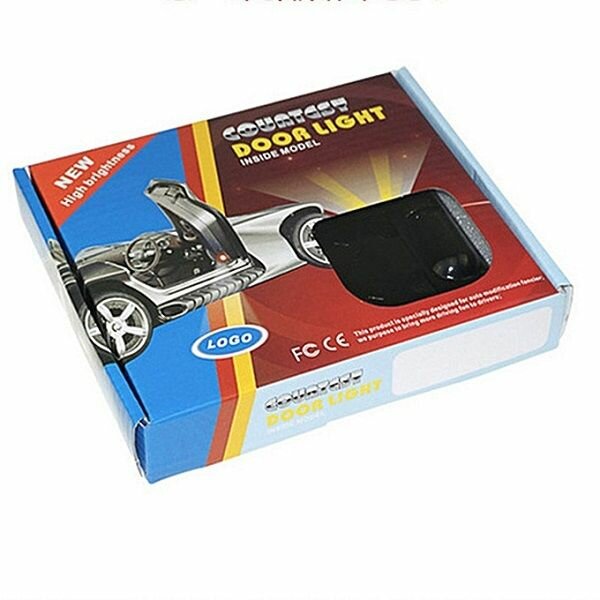 2pcs Car Door Logo Projection Light Toyo ta