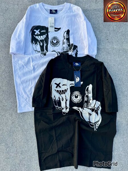 T-shirt imprimé graphique unisexe