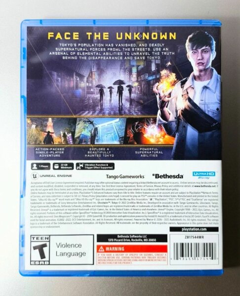 Ghostwire tokyo- Ps5 edition